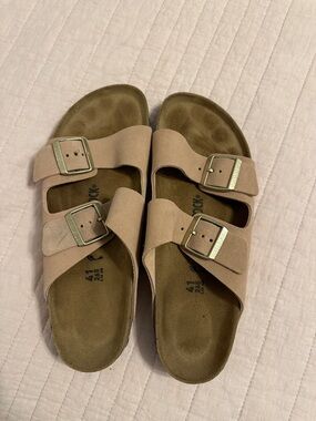 Double Buckle Birkenstocks - Blush
